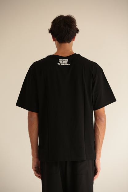 T-shirt sole nero